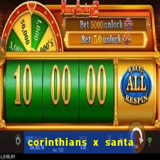 corinthians x santa cruz ao vivo hd